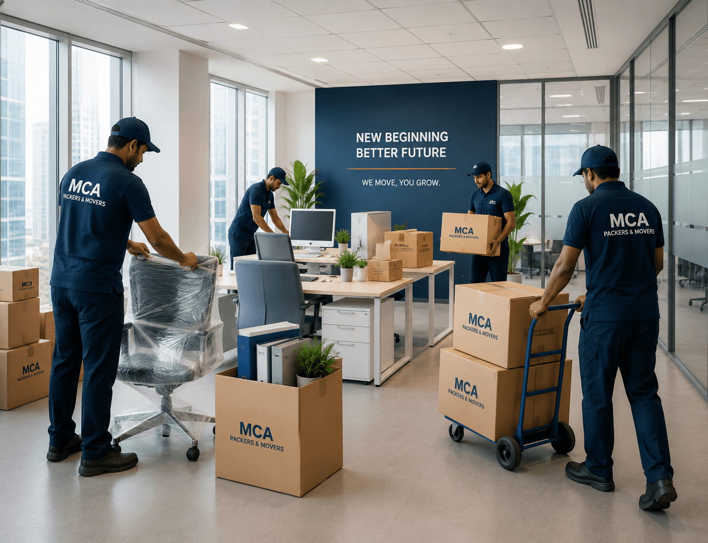Office and corporate relocations